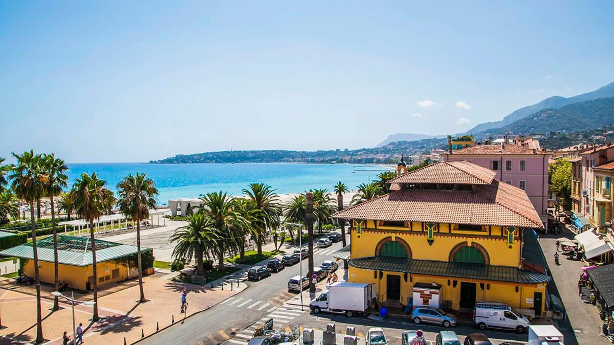 Charmant 2 Pieces Vue Sur Mer Et Monte-Carlo A Roquebrune Cap Martin ภายนอก รูปภาพ