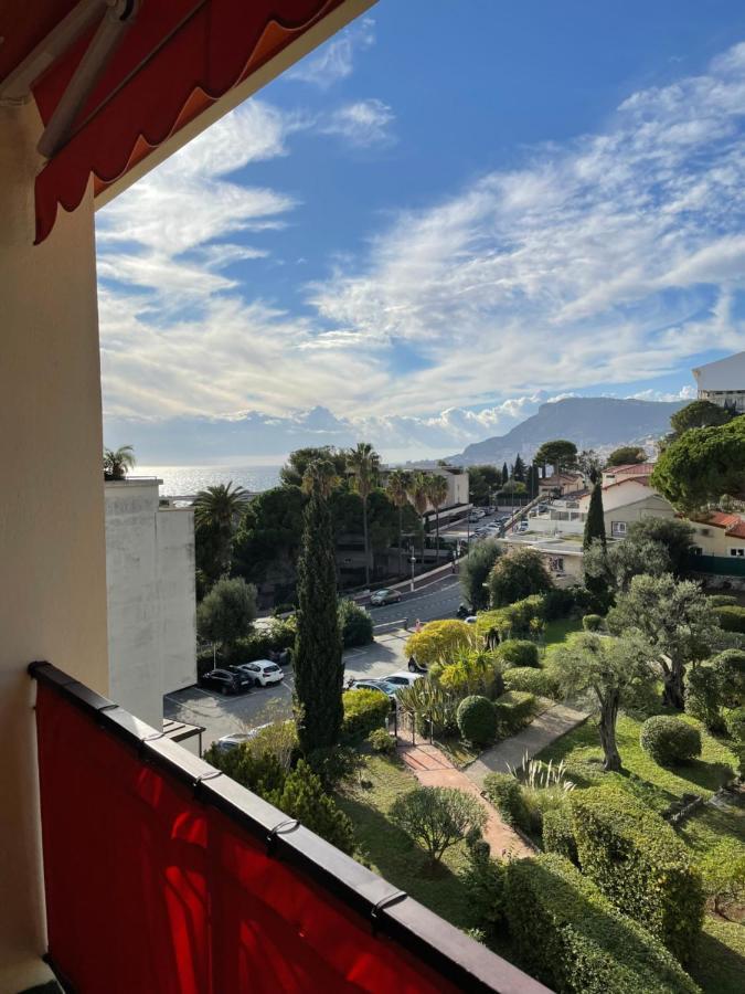 Charmant 2 Pieces Vue Sur Mer Et Monte-Carlo A Roquebrune Cap Martin ภายนอก รูปภาพ